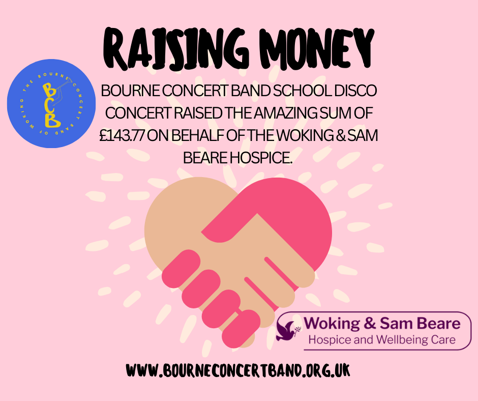 Raising Money for Woking & Sam Beare Hospice