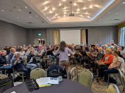 Naomi Rebecca Hill conducting her own composition